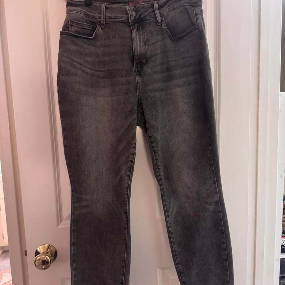 Judy Blue Slim Fit Grey Acid Wash Jeans Size 16W